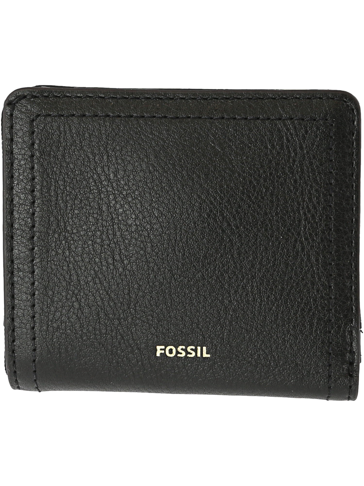 Fossil - Fossil Men's Small Logan Rfid Bifold Wallet - Black - Walmart.com