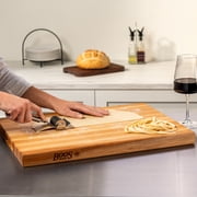 John Boos R-Board Reversible Wood Cutting Board, 20 x 15 x 1 1/2, Maple
