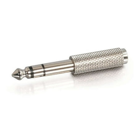 C2G 6.3mm (1/4in) Stereo Male to 3.5mm Stereo Female Adapter (TAA Compliant