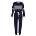 thumbnail image 7 of Bovxnpu Two Piece Sets for Women Fall Outfits, Sweatsuit for Women 2 Piece Outfits for Womens Crewneck Sweatshirts Pullover, 7 of 7