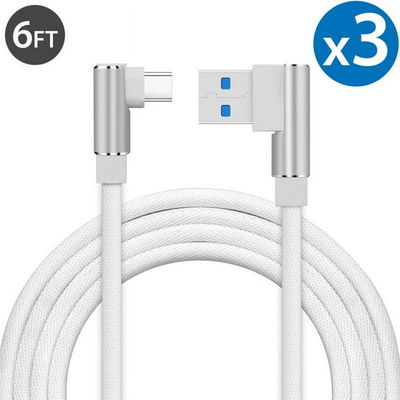 Type C Charger Fast Charging Cable USB-C Type-C 3.1 Data Sync Charger Cable Cord For Samsung Galaxy S10  S9 S8 Plus Galaxy Note 8 9 Nexus 5X 6P OnePlus 2 3 LG G5 G6 G7 V20 V30 V40 HTC M10 Google Pixel