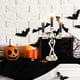 thumbnail image 5 of Laklulu Lámpara decorativa de Halloween con forma de calavera, candelabro de Halloween, candelabro sin llama, adecuado para decoración de fiesta en el hogar, decoración de hotel, bar temático, 5 of 5