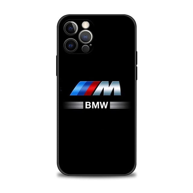 Bmw-funda de silicona con textura de madera para coche deportivo, carcasa de teléfono para Apple iPhone 14, 13, 12, 11 Pro Max, 13, 12 Mini, XS Max, XR, X, 7, 8 Plus Fivean unisex