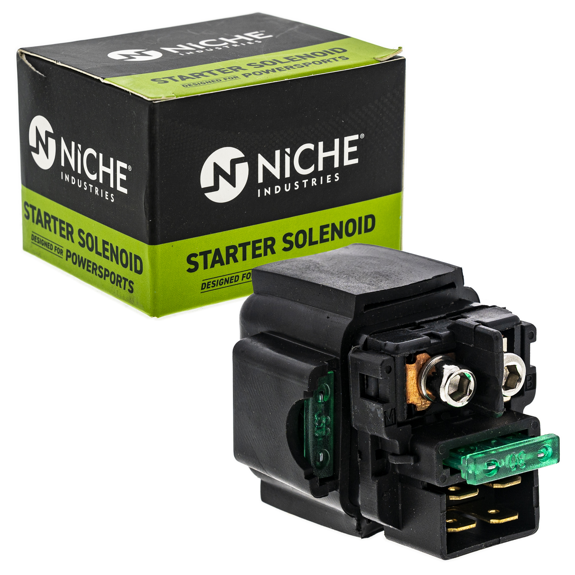 NICHE Starter Motor Solenoid Kit For Kawasaki Vulcan 1500/1600 1999-2008 - Replaces 27010-1327, MK1007635