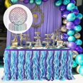 thumbnail image 2 of Juego de vajilla para fiesta de cumpleaños para niños, decoración de cumpleaños con temática de sirena, 118 Uds., 2 of 5
