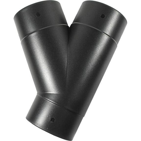 HQRP 4-Inch Y-Fitting Dust Collection Extraction Hose Connector, fits JET JW1015