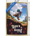 thumbnail image 2 of Star Wars: Visions Season 2 - Aau's Song Wall Poster, 22.375" x 34" Framed, 2 of 5