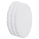 thumbnail image 1 of Uxcell Lienzos para Pintar, Paquete de 3, 6x4 Pulgadas, Paneles de Tablero de Arte en Blanco con Marco Ovalado de Madera, 1 of 5