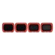 thumbnail image 2 of Filtro de lente de cámara de vidrio ND4 8 16 32 Juego de filtros de lente recubiertos de rojo para dron DJI Mavic Air 2, 2 of 10