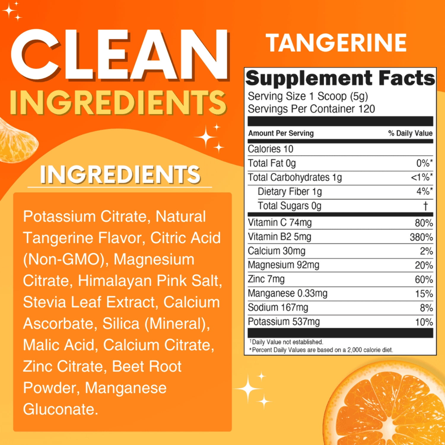 Electrolytes - Tangerine - Family Size