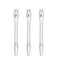 thumbnail image 2 of 3pcs 4.5 mm Aleación de aluminio Dardos Ejes Dardos Accesorios Vástagos de metal Barra de poste de aleación con rosca de tornillo estándar 2BA (plata), 2 of 7