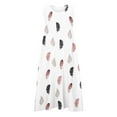 thumbnail image 5 of CHOK Robe Longue Ample Sans Manches en Coton et Lin pour Femmes, Robe d'Été Décontractée Unie, Robe de Plage avec Poches, 5 of 5
