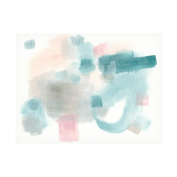 Trademark Fine Art June Erica Vess Liquid Screen II Canvas Wall Art