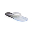 thumbnail image 1 of New Women Wild Diva Joanie-07 Clear Ombre Jelly Rhinestone Flip Flop Sandal, 1 of 5