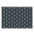 thumbnail image 1 of Dark Blue Cutting Board, Vintage Royal Damask Motifs Swirls Curvy Tile Victorian Fashion, Decorative Tempered Glass Cutting and Serving Board, Large Size, Pale Blue Dark Blue, by Ambesonne, 1 of 1