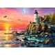 thumbnail image 2 of Rompecabezas Faro de Ravensburger al atardecer, 500 piezas, 2 of 5
