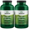 Swanson Psyllium Husks 610 mg 300 Caps 2 Pack