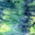 thumbnail image 2 of Plutus Green Yellow Blue Northern Lights Animal Faux Fur Luxury Throw Pillow - Double sided 16" x 16", 2 of 7