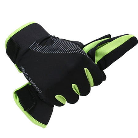 1 Pair Bike Bicycle Gloves Full Finger Touchscreen Men Women MTB Gloves Breathable Summer Mittens (Best Mtb Gloves 2019)