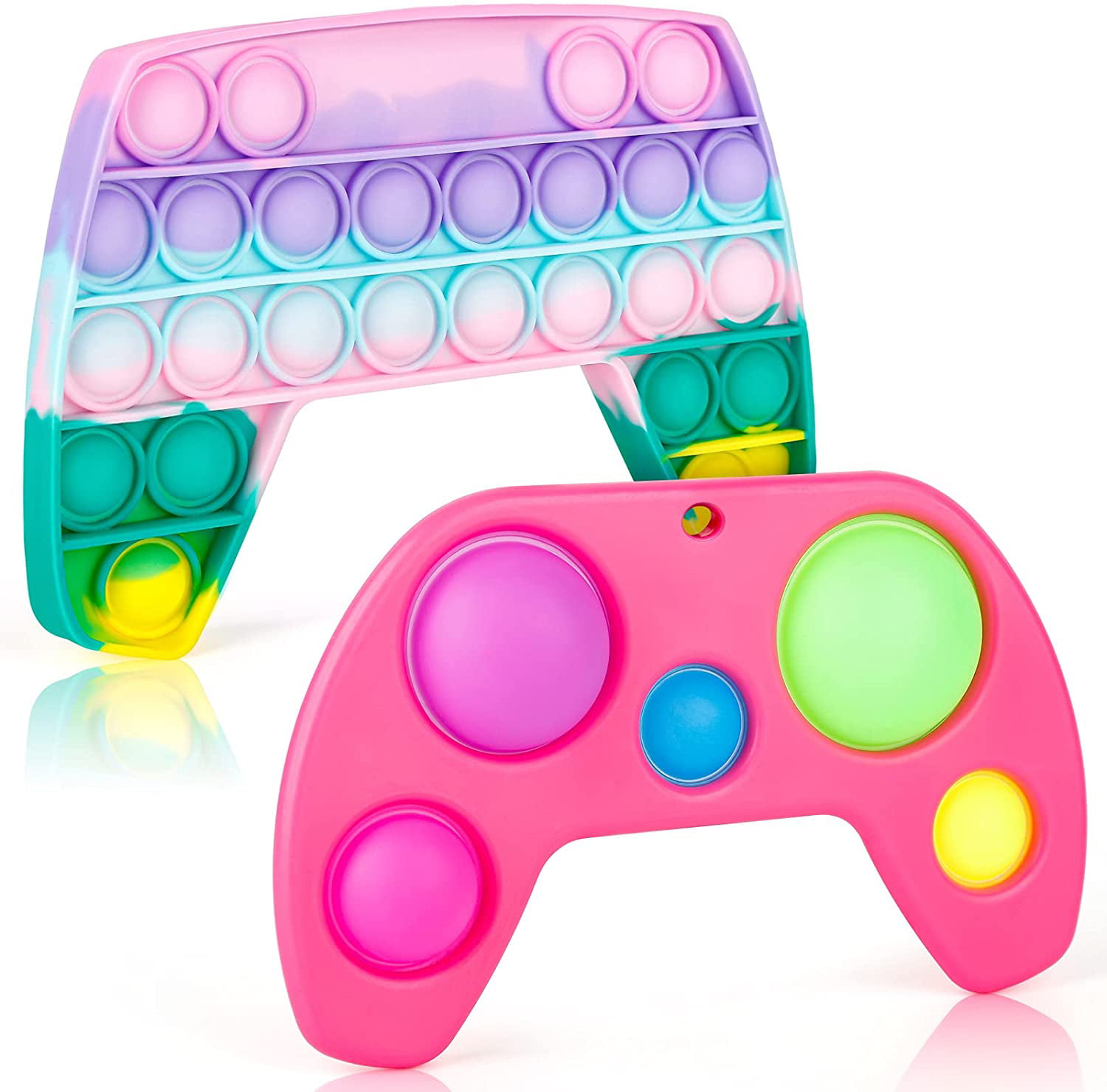 Push Pop Its Bubble Sensory Fidget Toy TikTok Autism 3X Apple Gift Fun UK Seller 