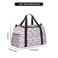 thumbnail image 3 of Picia Sailing Marine Travel Print Travel Duffle Bag,Weekender Bags for Women with Shoe Compartment, Gym Duffel Bag with Wet Pocket, Hospital Bags for Labor and Delivery, 3 of 7
