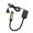 US Plug Black, variant on Magnetic Base Sewing Machine LED Light with Gooseneck 10 LED Beads Industrial Working Lamp for Craft Table, Multi Voltage 110-240V US Plug, 13.2 inches / 33.5 cm