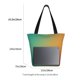 thumbnail image 3 of Disketp Orange To Teal Gradient Bolsa de Hombro Casual para Mujer, Bolso Cruzado para Compras, Viajes y Uso Diario, 3 of 6