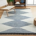 thumbnail image 2 of SAFAVIEH Kilim Lynette Diamond Area Rug, Ivory/Blue, 8' x 10', 2 of 8