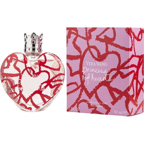 Women Edt Spray 1 Oz Vera Wang Princess Of Hearts Walmart Com Walmart Com