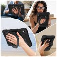 thumbnail image 5 of FJLBDE Case for Lenovo Tab P11/Tab P11 Plus 11 inch with 360 Kickstand, Shoulder Strap Carrying Protective Cover, Black, 5 of 6