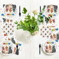 thumbnail image 3 of Conjunto de suministros para fiesta de gatitos, platos y vasos de papel, servilletas para almuerzo, decoraciones para fiesta de cumpleaños de gato, vajilla desechable para niños con pata de gato, 3 of 4