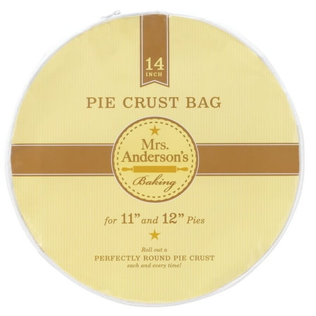 Pie Crust Maker - Mrs. Anderson’s Baking Easy No-Mess Pie Crust Maker Bag, 14-Inches
