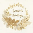 thumbnail image 2 of Tava Studios 26x26 Gold Ornate Wood Framed with Double Matting Museum Art Print Titled - Seasons Greetings, 2 of 4
