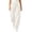 Beige, variant on Womens Wide Leg Pants High Waisted Palazzo Effortless Everyday High Withed Waistband Casual Pants With Front Pockets Comfort Style Summer Flowy Pants