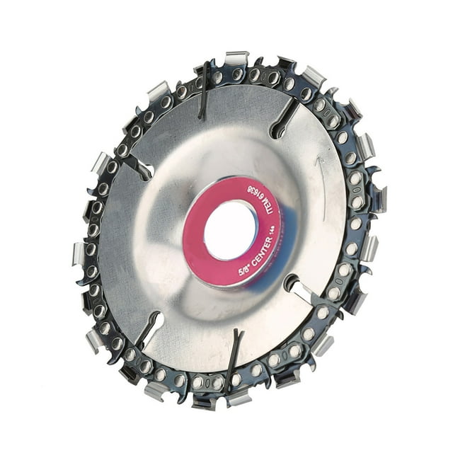 Disco de cadena para carpintería Bling Bling de 4' y 22 dientes para amoladora