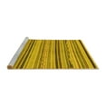 thumbnail image 2 of Ahgly Company Machine Washable Indoor Rectangle Abstract Yellow Modern Area Rugs, 5' x 8', 2 of 4
