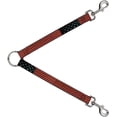 thumbnail image 1 of Buckle-Down Dog Leash Splitter Vintage US Flag Stretch 1 Foot Long 1 Inch Wide, 1 of 1