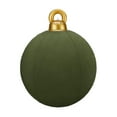 thumbnail image 3 of 24 In Giant Inflatable Velvet Christmas Balls, Inflatable Flocked Christmas Ball, Large Blow Up Outdoor Velvet Inflatable Christmas Ornaments,Xmas Porch Lawn Yard Holiday, 3 of 8