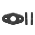 thumbnail image 1 of 3/8 Thickness O2 Oxygen Sensor Flange with M8x1.25 Stud Fittings Fits for Toyota, 1 of 9