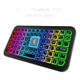 thumbnail image 2 of Teclado Inalámbrico Bluetooth 5,2 Para Tabletas Multicolor Español Latinoamérica, 2 of 5