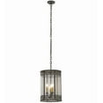 thumbnail image 2 of Meyda 155290 14 in. Antencio Pendant, Ash & Clear Seedy Glass, 2 of 7