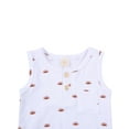 thumbnail image 6 of Binpure Baby Sleeveless Sun Print Round Neck Button Romper with Pocket, 6 of 8