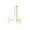 Golden, variant on 1Pcs Plate Stand Metal Picture Frame Holder High Stability Smooth Edge Rustproof Corrosion Resistant Table Top Art Display Stand