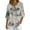 X450-Multicolor, variant on Womens 3/4 Sleeve Blouse Summer Tops Fall Shirt Fashion Blouses Beach Vacation Clothes Spring Tunic 2026 Trendy