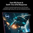 thumbnail image 4 of Pixio PX248 Wave 24" Fast IPS FHD 1920 x 1080 200Hz Refresh Rate 1ms GTG Response Time Adaptive Sync Gaming Monitor, 4 of 6