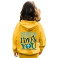 thumbnail image 5 of Grblisyd Christian Hoodies JESUS LOVES YOU Hoodie for Girls Christian Sweatshirt Religious Bible Verse Preppy Top, 5 of 6