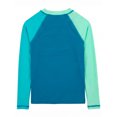 thumbnail image 2 of Rugged Shark Boys Long Sleeve Half Zip Rash Guard, Sizes 4-16, 2 of 2