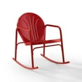 thumbnail image 6 of Griffith 2Pc Outdoor Rocking Chair Set - Bright Red Gloss, 6 of 14