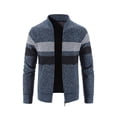 thumbnail image 1 of Abrigo de invierno para hombre con cuello alto y cremallera de manga larga de punto Fridja  hjk151, 1 of 7