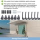 thumbnail image 4 of 6Set Holiday/Birthday/Anniversary/Advertisement Decoration Garage Door Banner Vinyl Banners Clips, 4 of 5